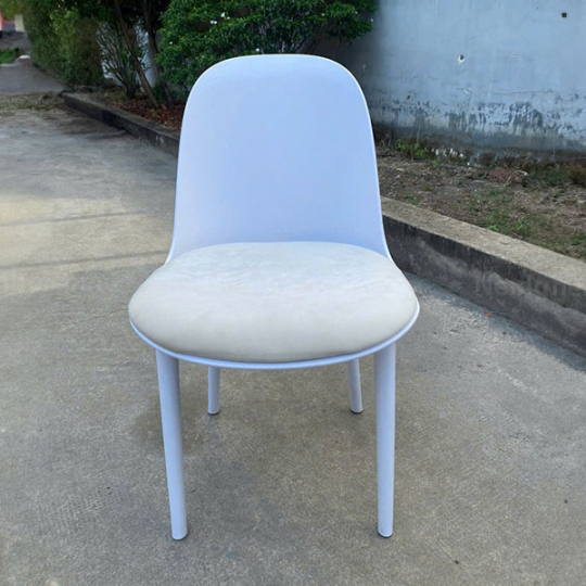 GHẾ NHỰA LÓT NỆM BỌC NHUNG ST3000A