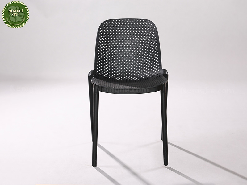 Ghế nhựa đục lỗ ST3016 thiết kế chắc chắn